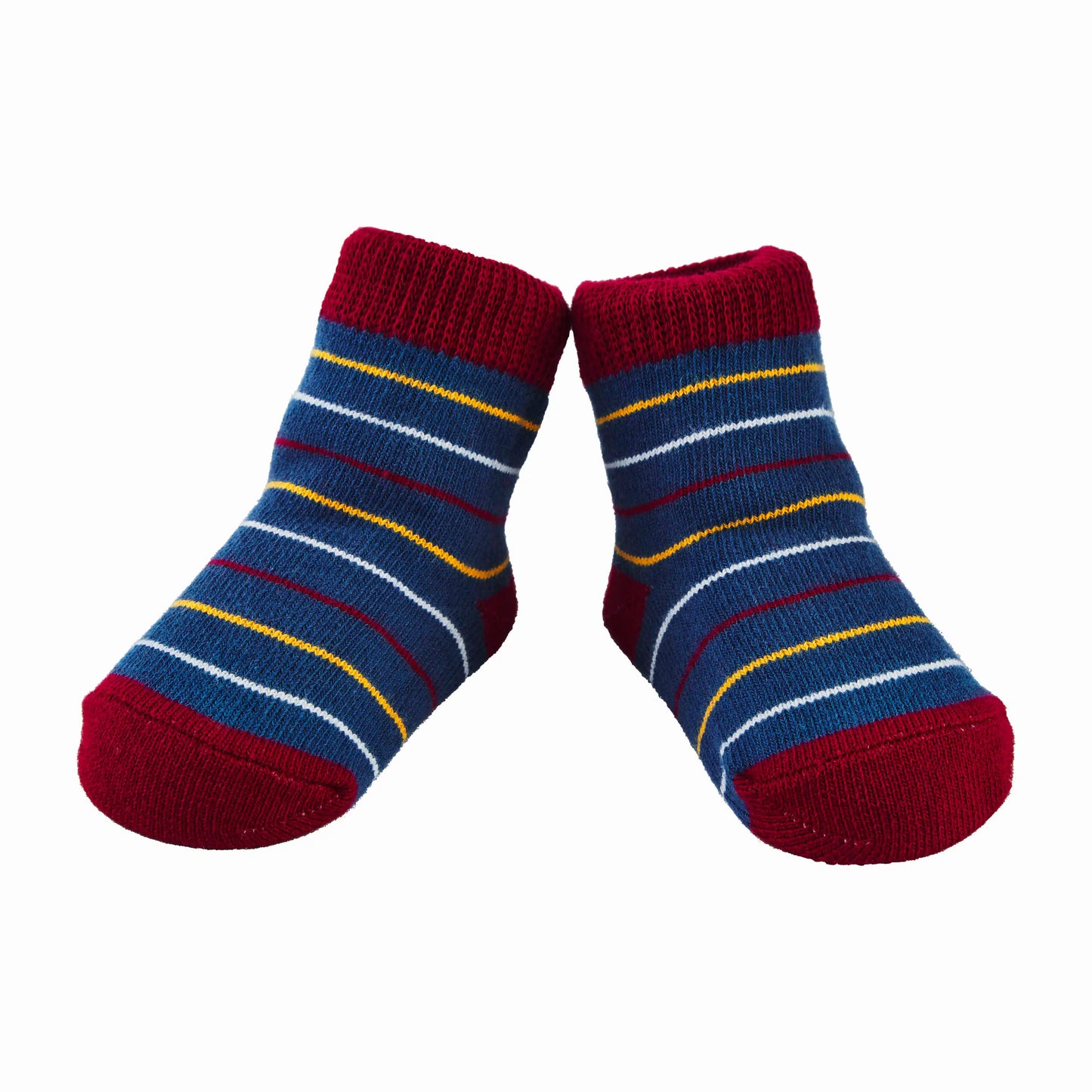 Mud Pie Navy Striped Socks