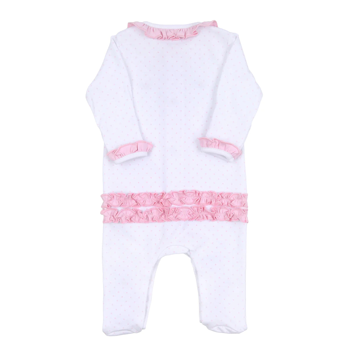 Annalise's Classics Scattered Ruffle Footie