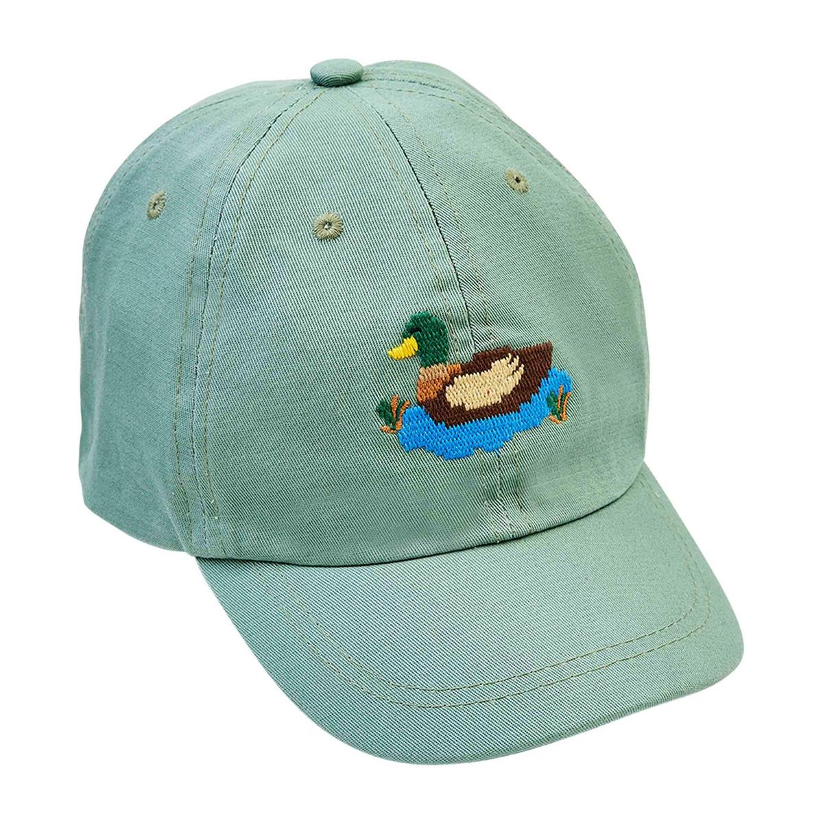Mud Pie Duck Embroidered Hat