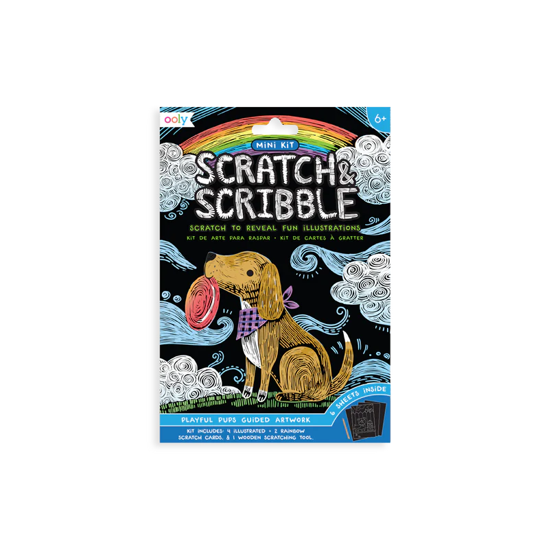 Scratch & Scribble Art Kit Dog