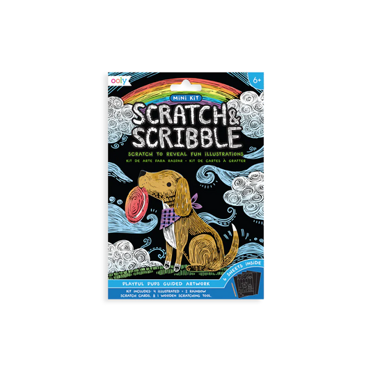 Scratch & Scribble Art Kit Dog