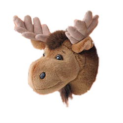 Stuffed Animal House Jr Moose Walltoy