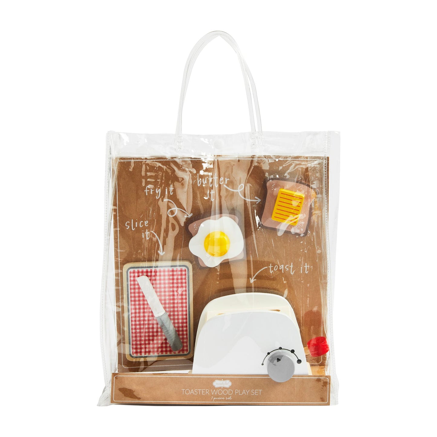 Mud Pie Toaster Wood Toy Set