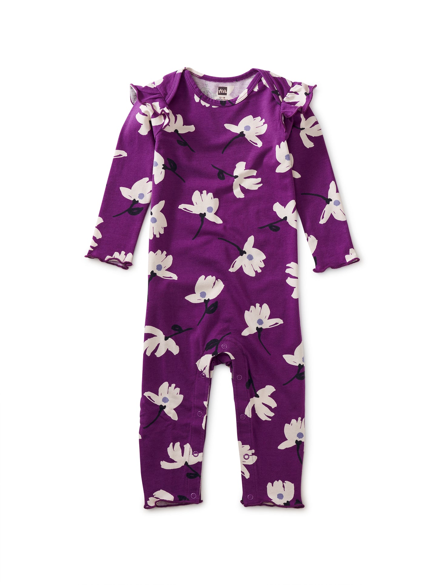 Tea Collection Tossed Lotus Baby Romper