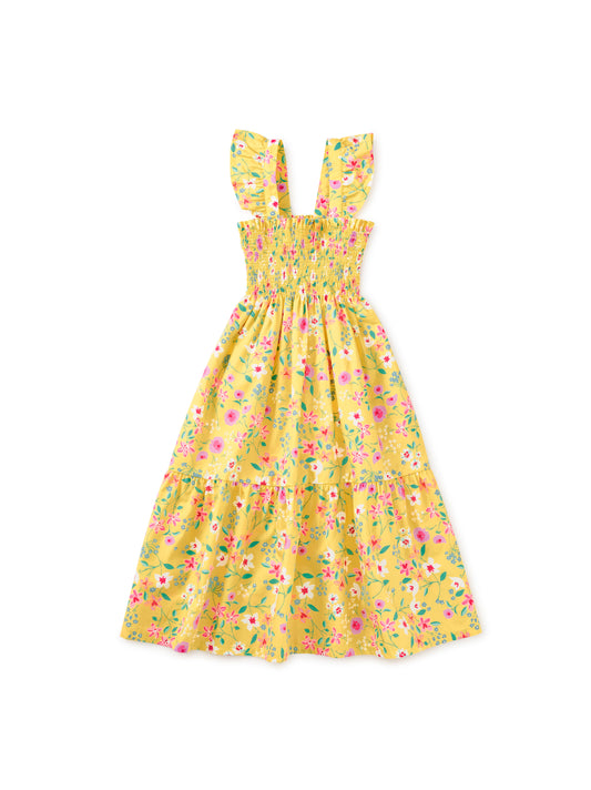 Smocked Flutter Dress, 10