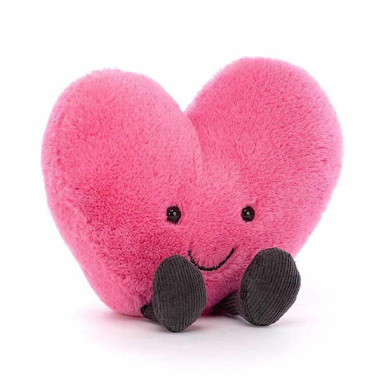 Amuseables Hot Pink Heart