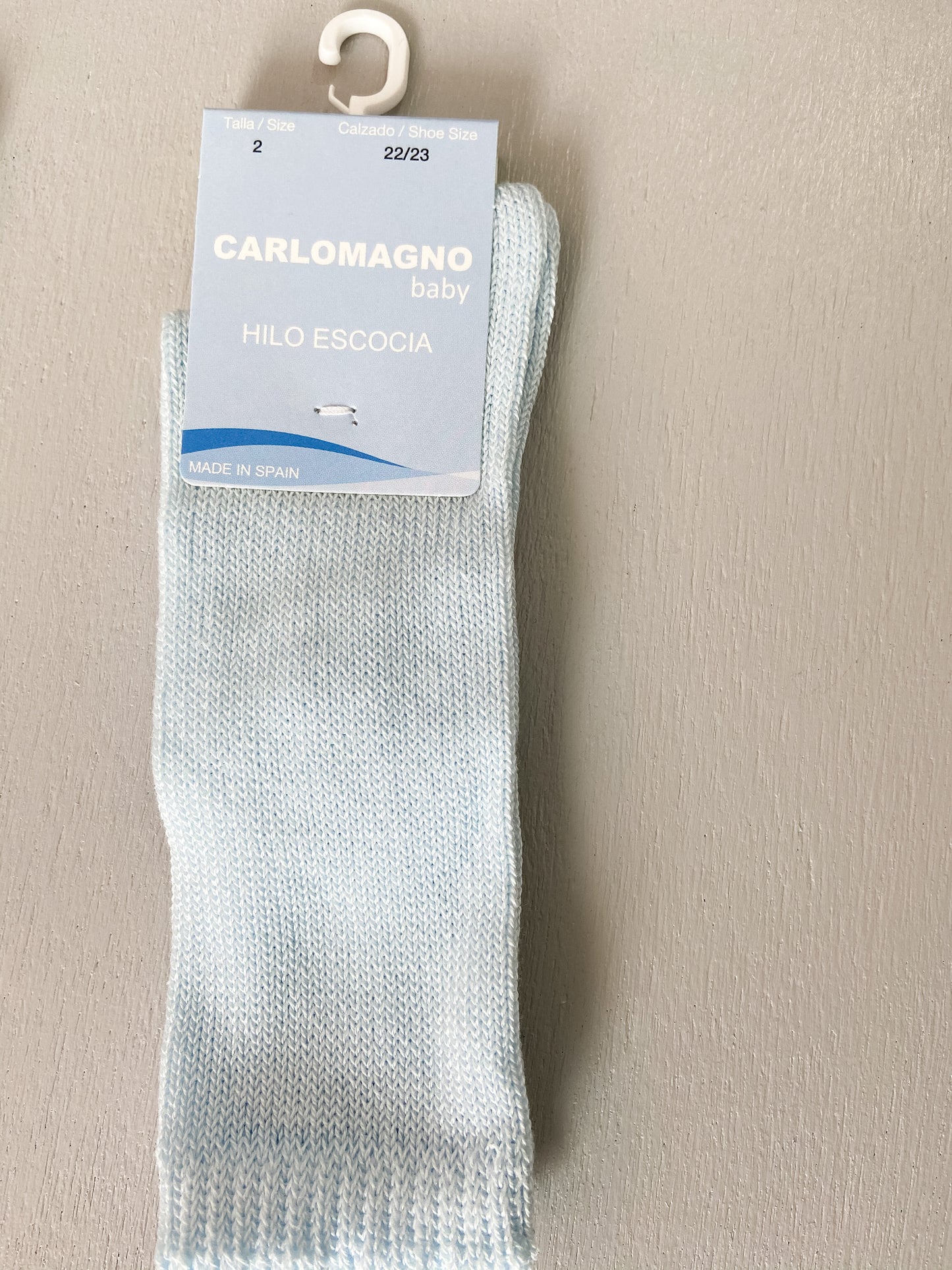 Carlomagno Plain Kneehigh Sock
