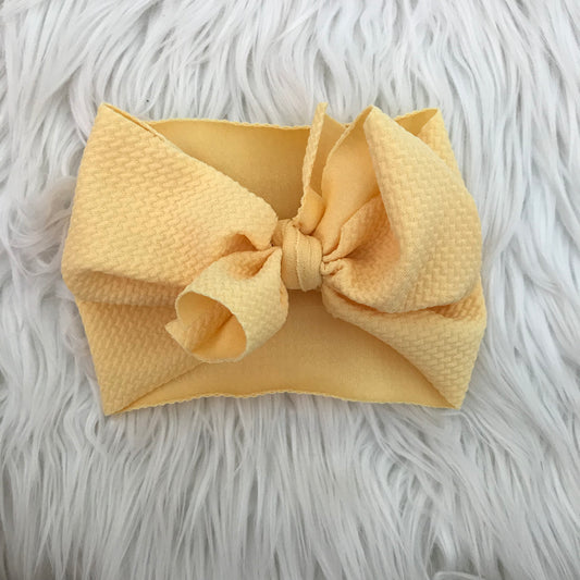 Waffle Knit Headwrap Butterscotch