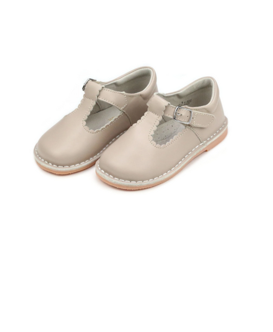 Selina Scalloped MJ | Almond