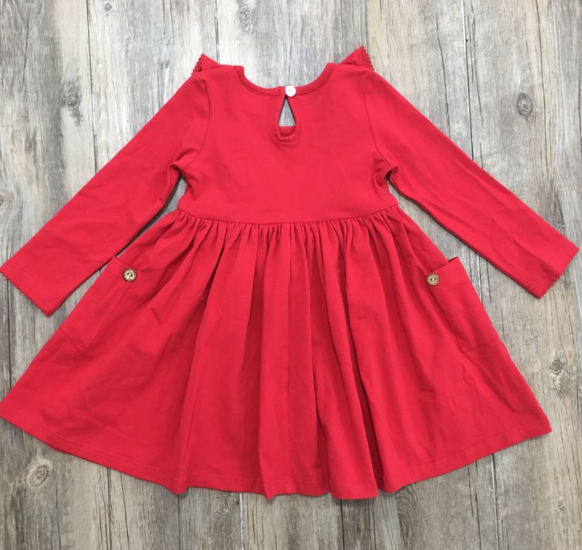Serendipity Red Bella Pocket Dress