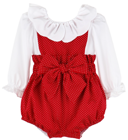 Sophie&Lucas Vintage Classic Overall Red