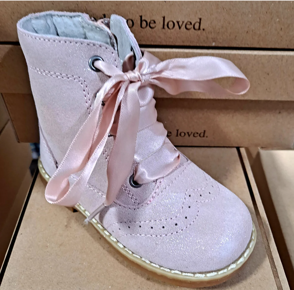 Stellina Boot | Pink Shimmer