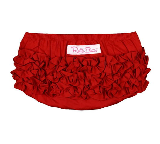 Red Woven Bloomers