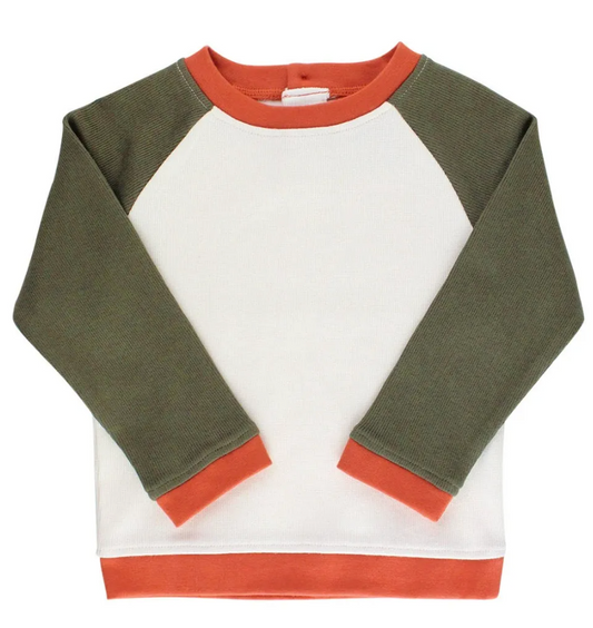 Juniper Color Block Raglan Sweatshirt, 6-12