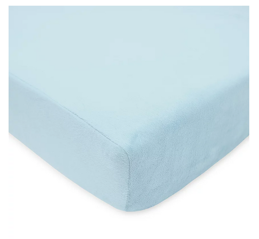 Terry Changing Pad Cover, Blue
