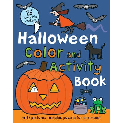 Priddy Books Halloween Preschool Color & Activity Book